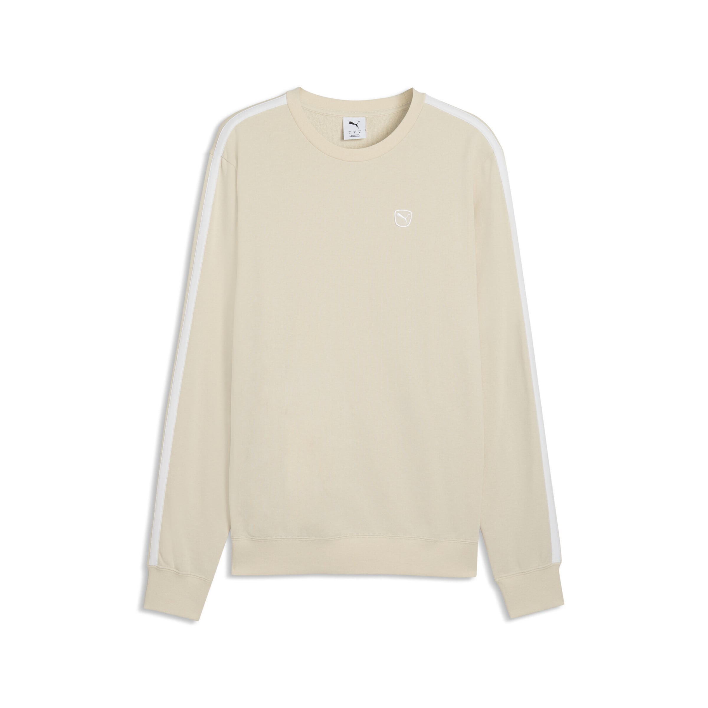 PUMA Sports sweatshirt 'Essentials Elevated' in Beige: front