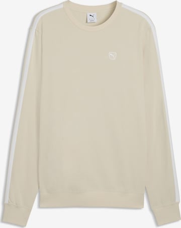 PUMA Sweatshirt 'Essentials Elevated' in Beige: Vorderseite