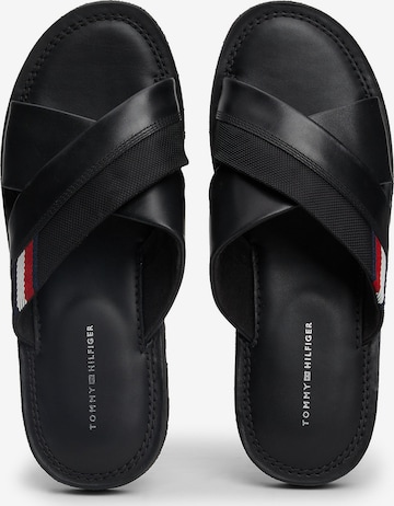 TOMMY HILFIGER Pantolette in Schwarz