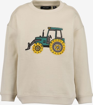 Sweat BLUE SEVEN en beige : devant