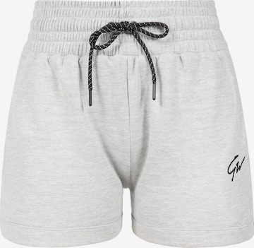 Gorilla Wear Sportbroek 'Pixley' in Grijs: voorkant