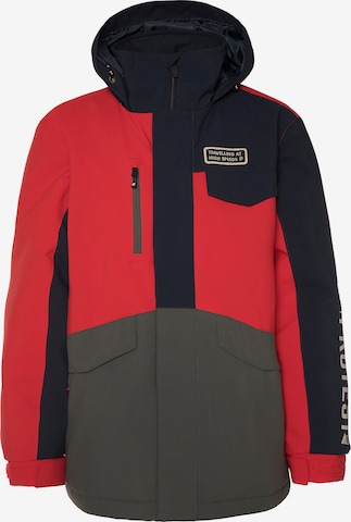 PROTEST Athletic Jacket in Red: front