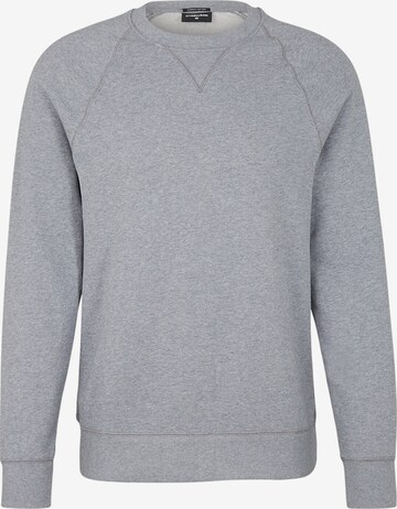 STRELLSON Sweatshirt 'Oscar' in Grijs: voorkant