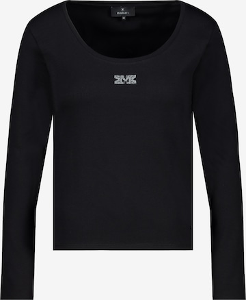 monari Shirt in Schwarz: Vorderseite
