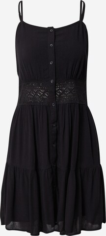 Robe d’été 'Hanni' ABOUT YOU en noir : devant