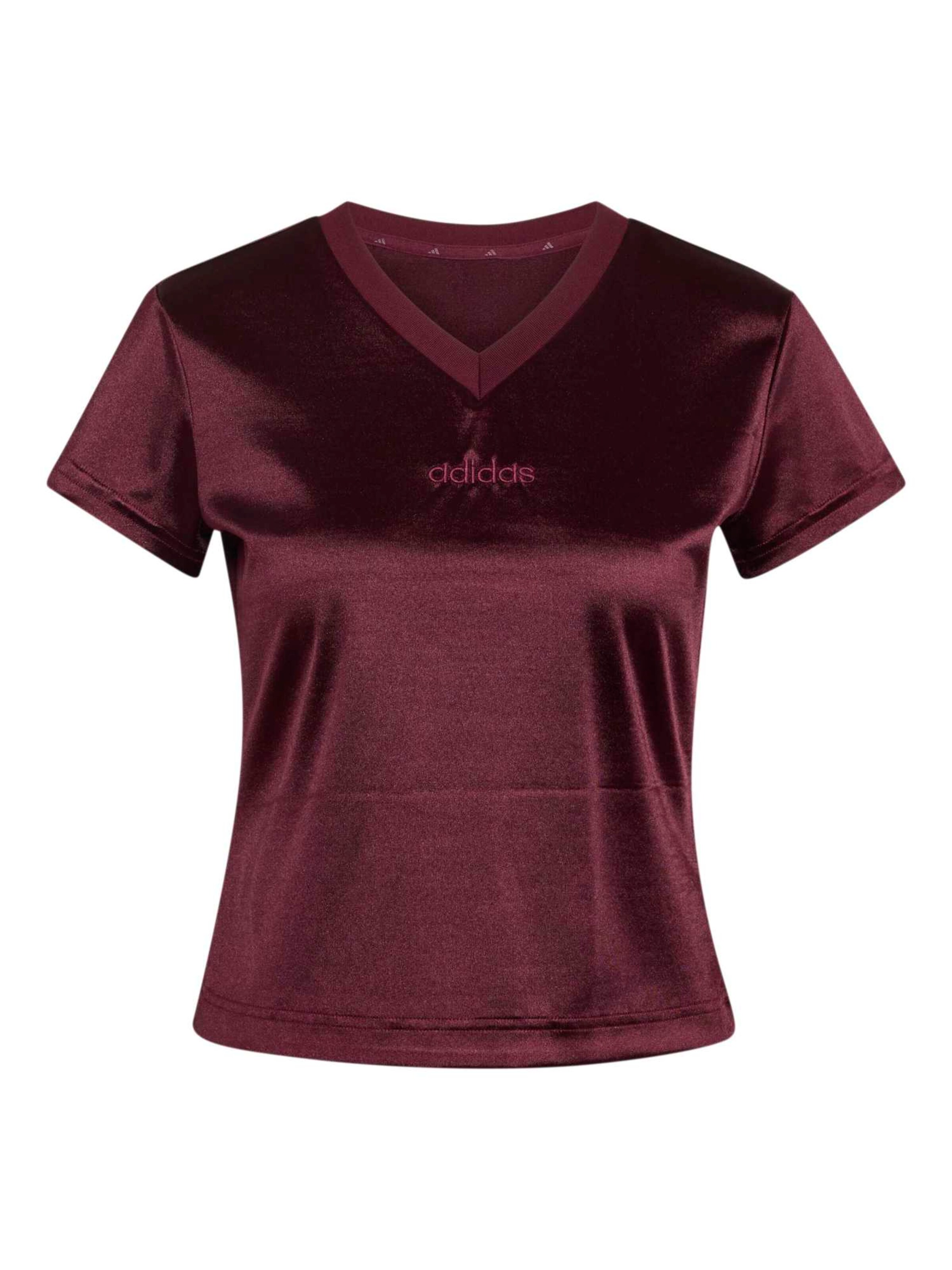 ADIDAS SPORTSWEARTehnička sportska majica - crvena boja: prednji dio