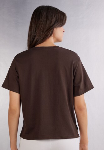 INTIMISSIMI Pyjamahose in Braun