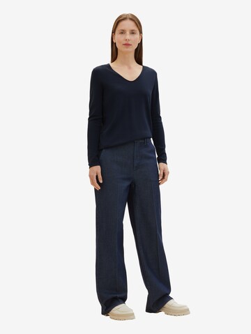 TOM TAILOR Pullover in Blau