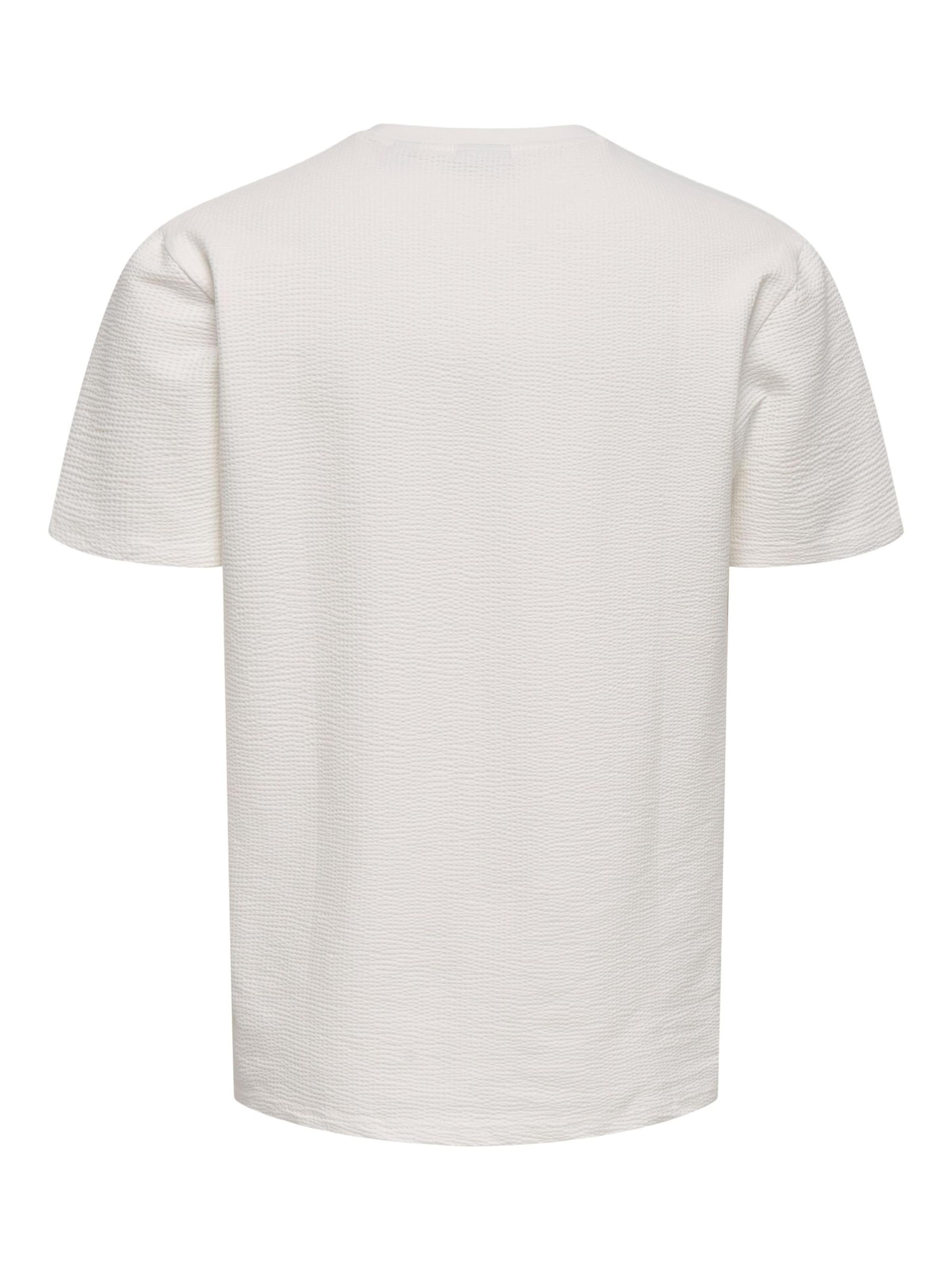 T-Shirt 'ONSKian' Only & Sons en blanc