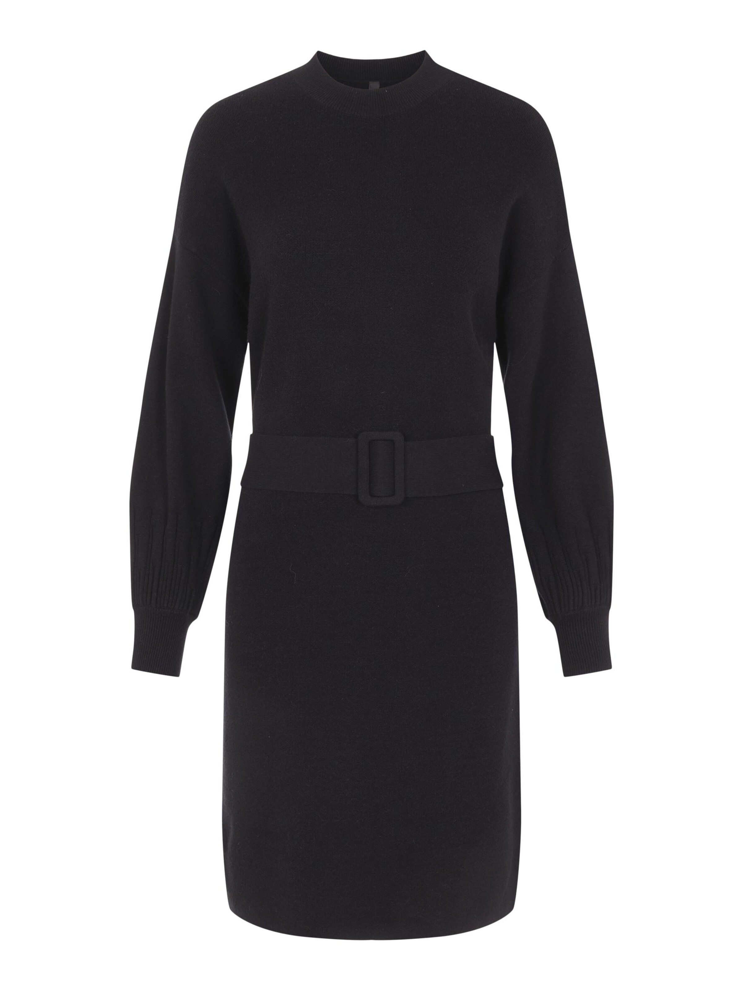 YAS Strikkjole 'Henry' i sort: forside