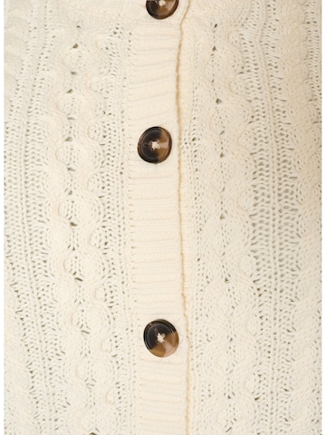 Zizzi Strickjacke 'MEmmi' in Beige