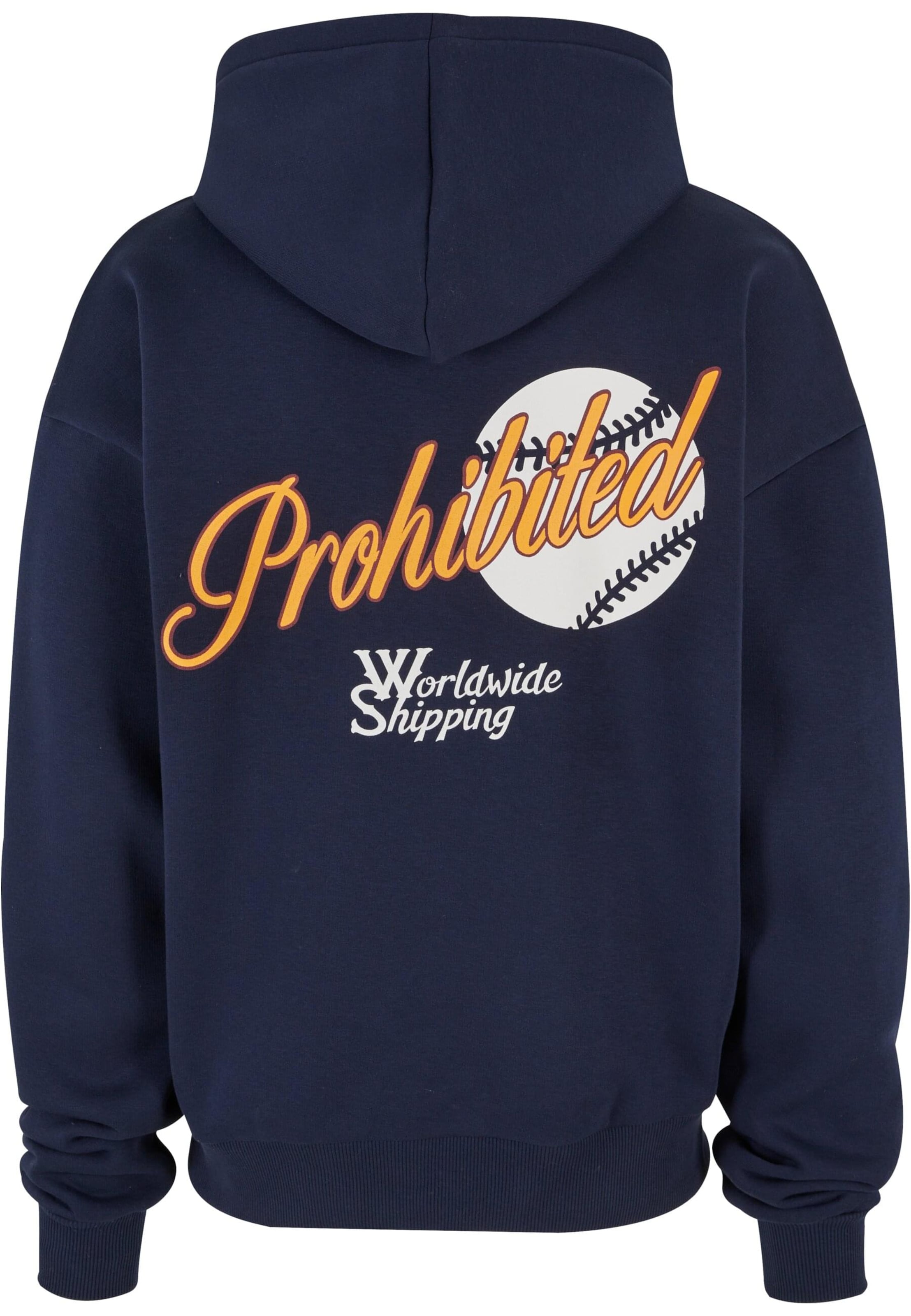 Prohibited Mikina - Modrá