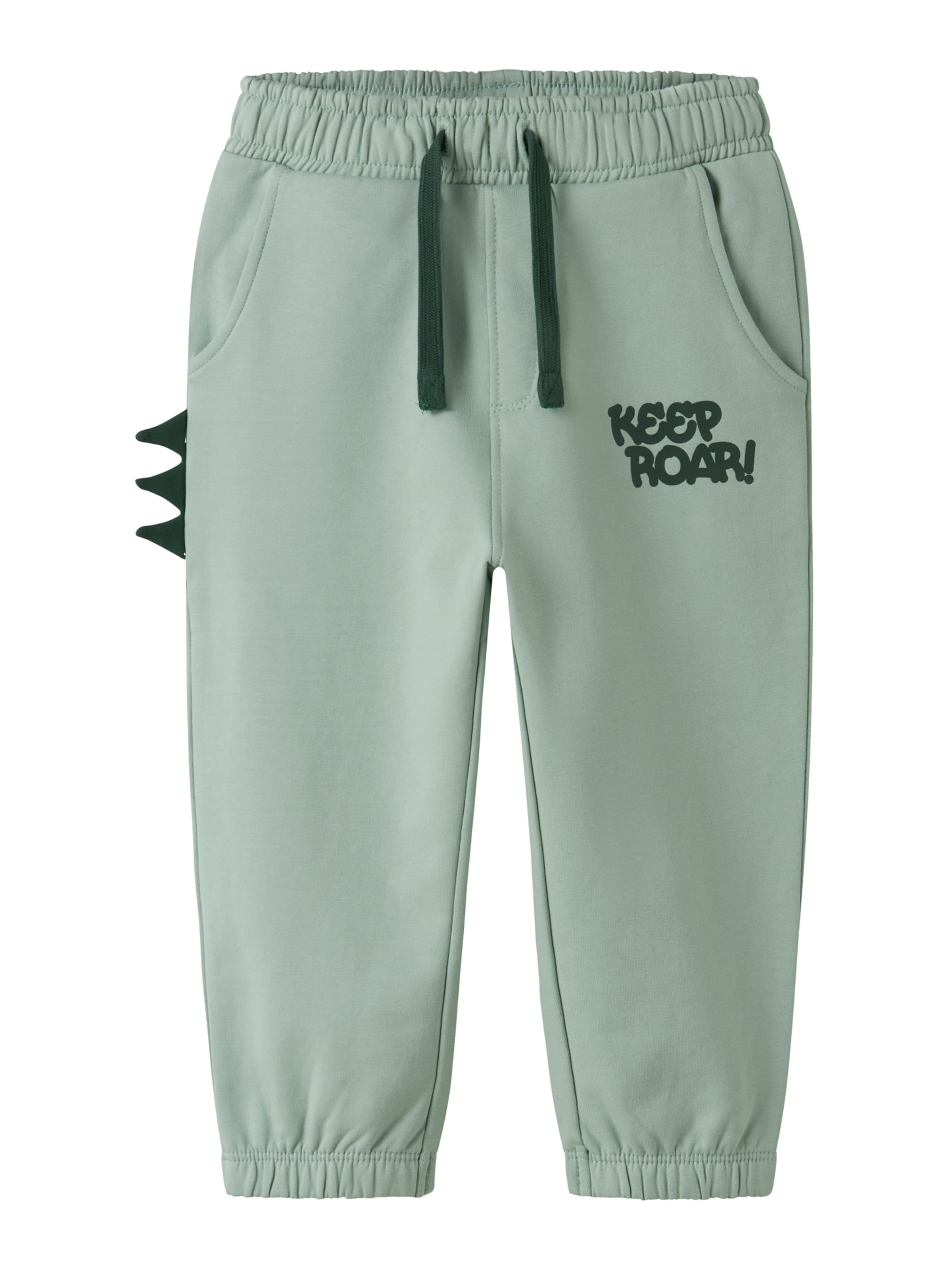 NAME IT Normální Kalhoty 'NMMNASH' – zelená: přední strana