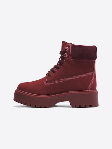 TIMBERLAND Veterlaarsjes 'Stone Street' in Rood