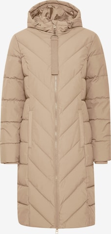 Manteau d’hiver 'FRMAISE JA 2' Fransa en beige : devant