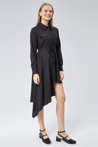 Robe-chemise HOME STORE en noir