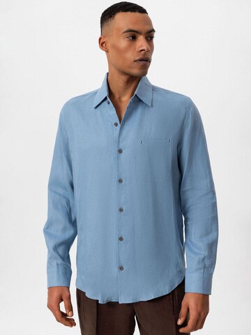 Antioch Regular fit Overhemd in Blauw: voorkant