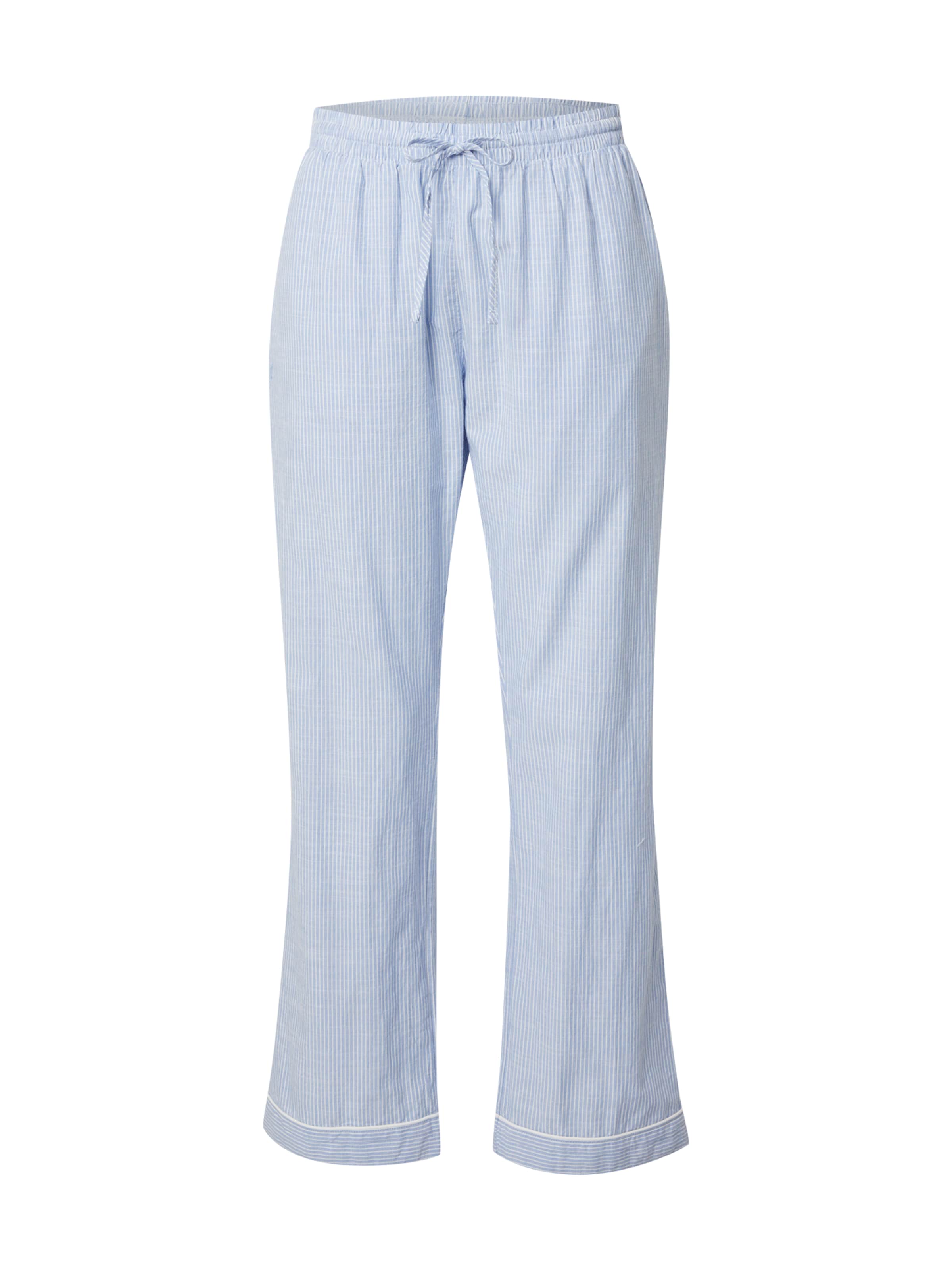 Pantalon de pyjama Hunkemöller en bleu : devant