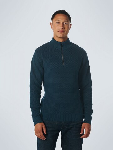 No Excess Pullover in Blau