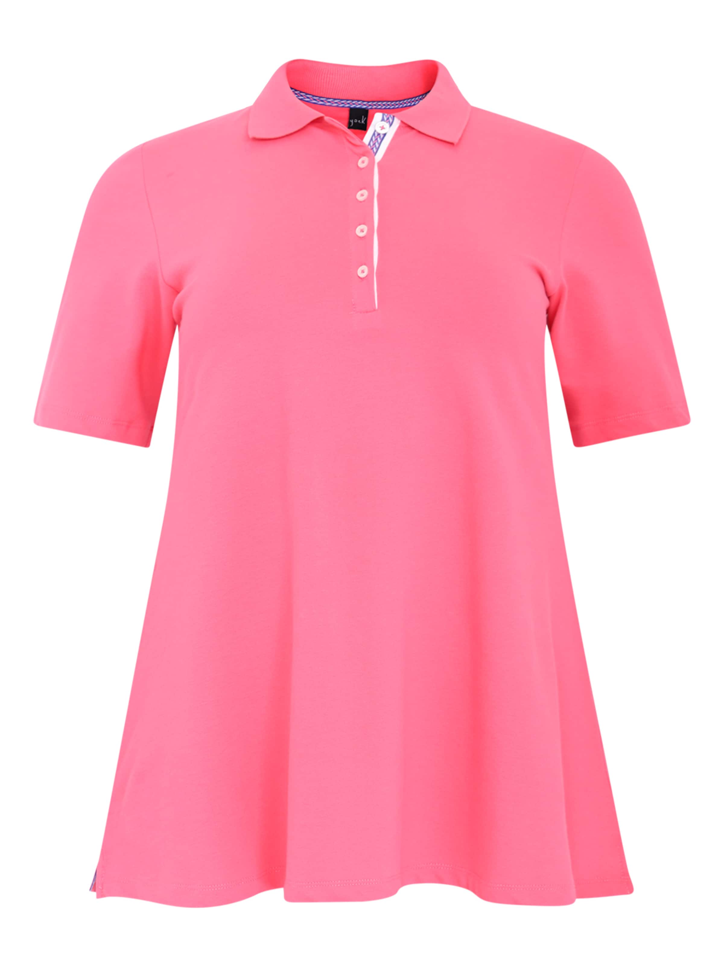 YOEK Shirt in Roze: voorkant