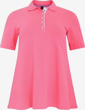 Yoek Shirt in Pink: front