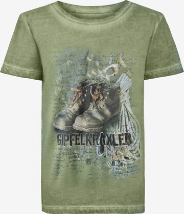 STOCKERPOINT Shirt 'GIPFELKRAXLER JR.' in Grün: predná strana