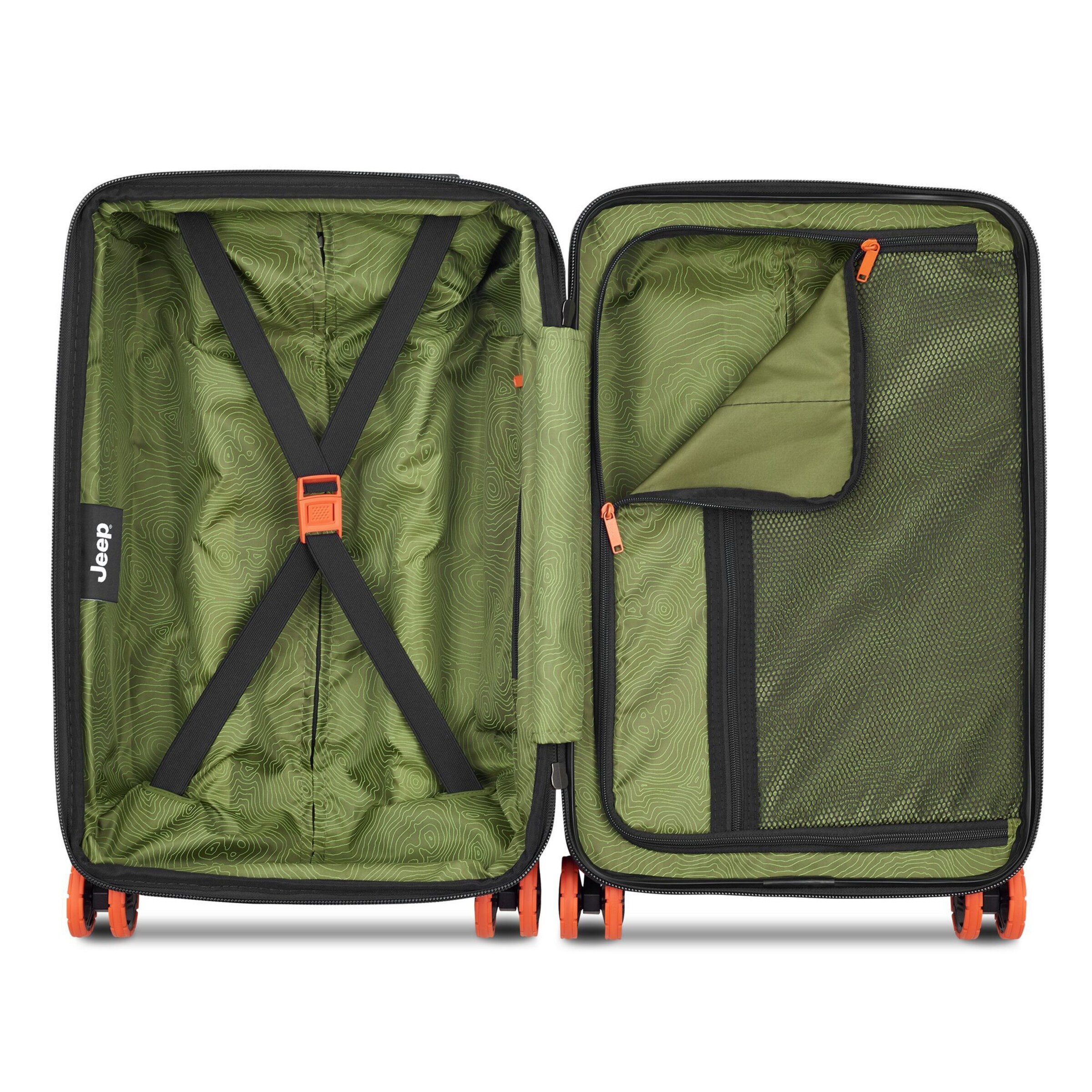 Jeep Trolley 'JH002B' in Zwart