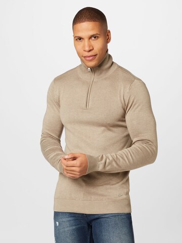 Petrol Industries Pullover in Braun: Vorderseite