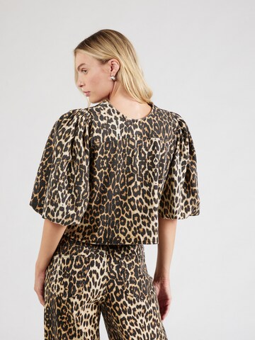 co'couture Bluse in Braun