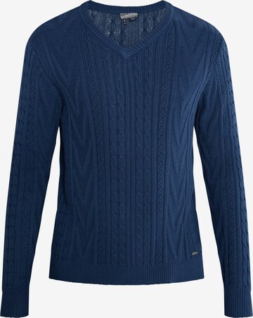 DreiMaster Vintage Sweater in Blue: front