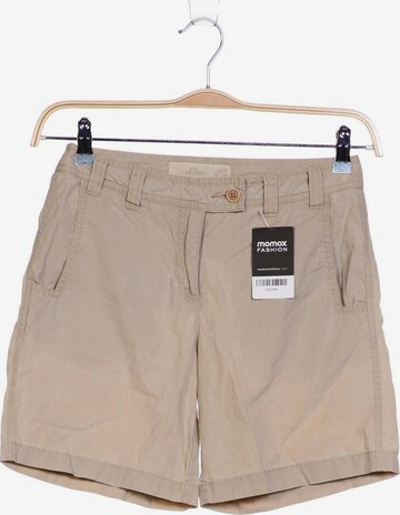 s.Oliver Shorts in XS in Beige: front