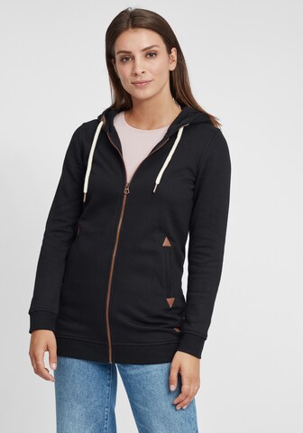 Oxmo Sweatjacke 'Vicky' in Schwarz: predná strana