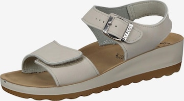 FLY FLOT Sandals in Beige: front