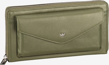 GOLDEN HEAD Wallet 'Valencia' in Green: front