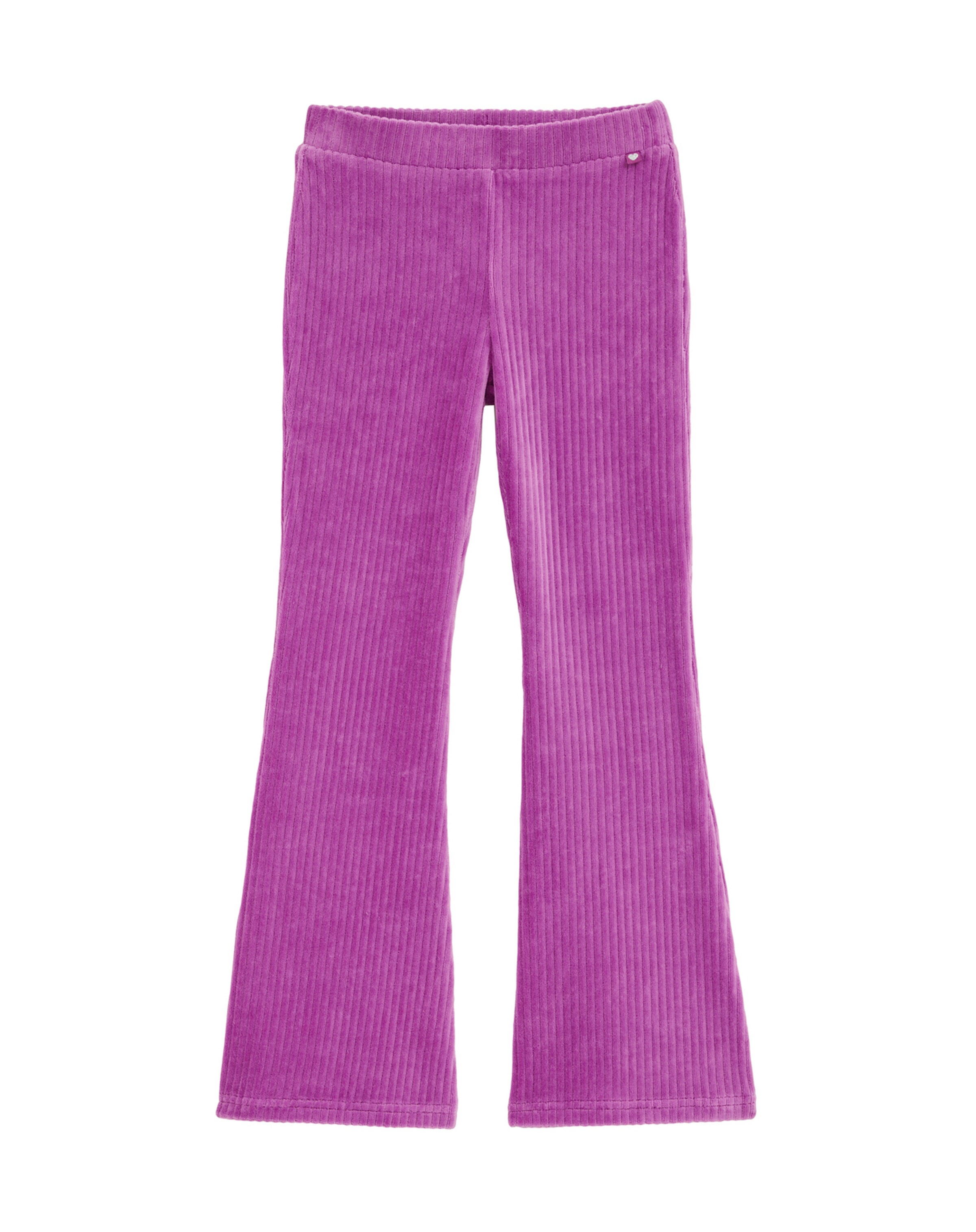 WE Fashion Laienev Püksid, värv lilla