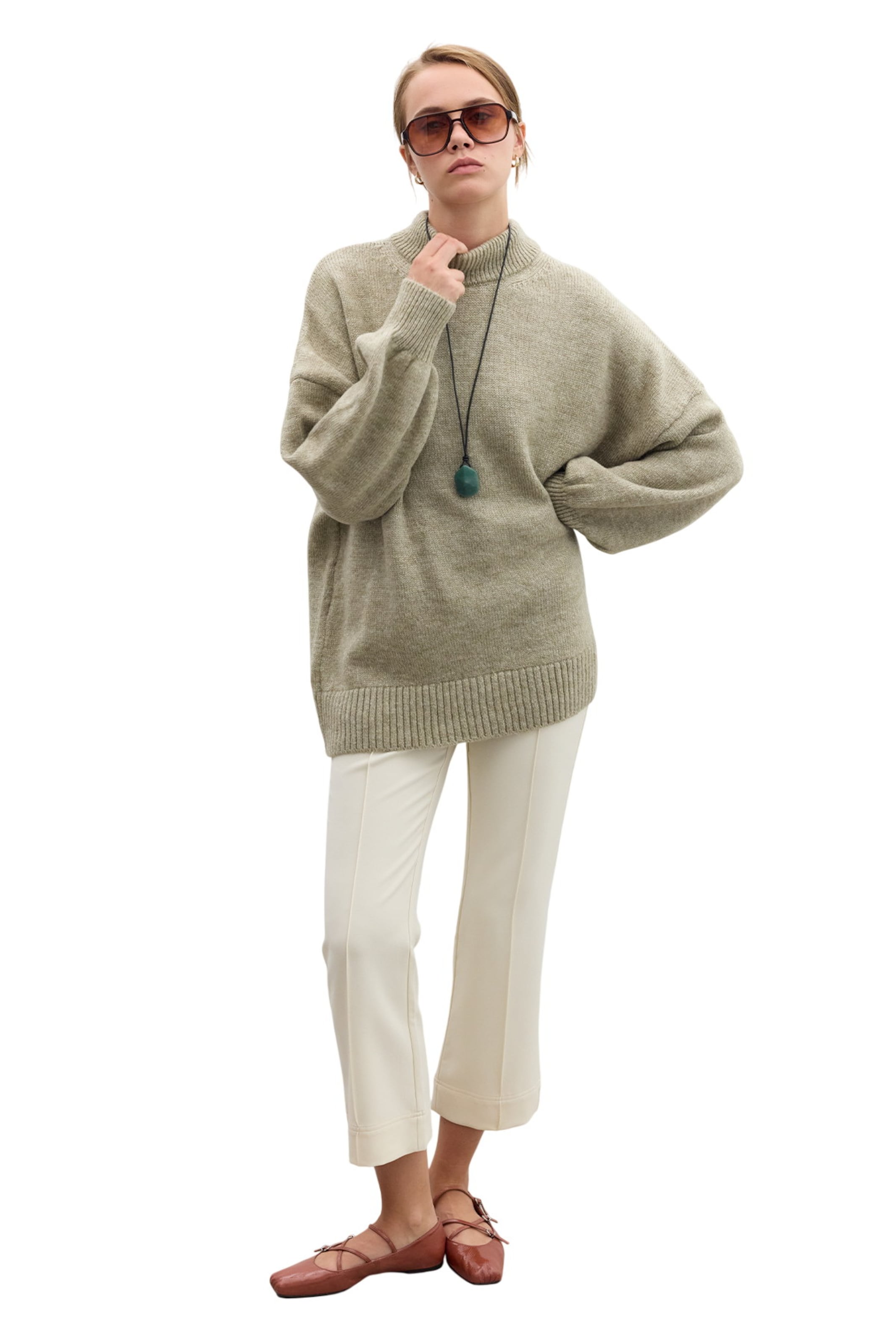 MANUKA Pullover in Grün