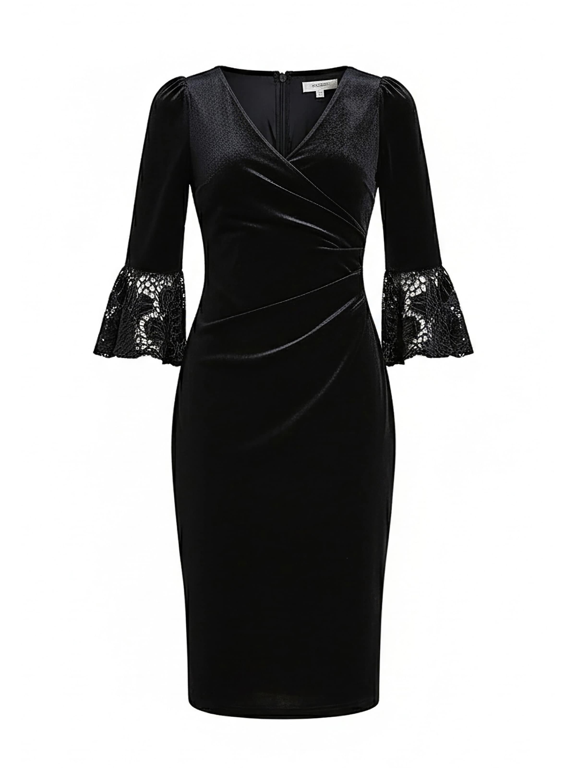 Robe 'Goddiva' GODDIVA en noir : devant