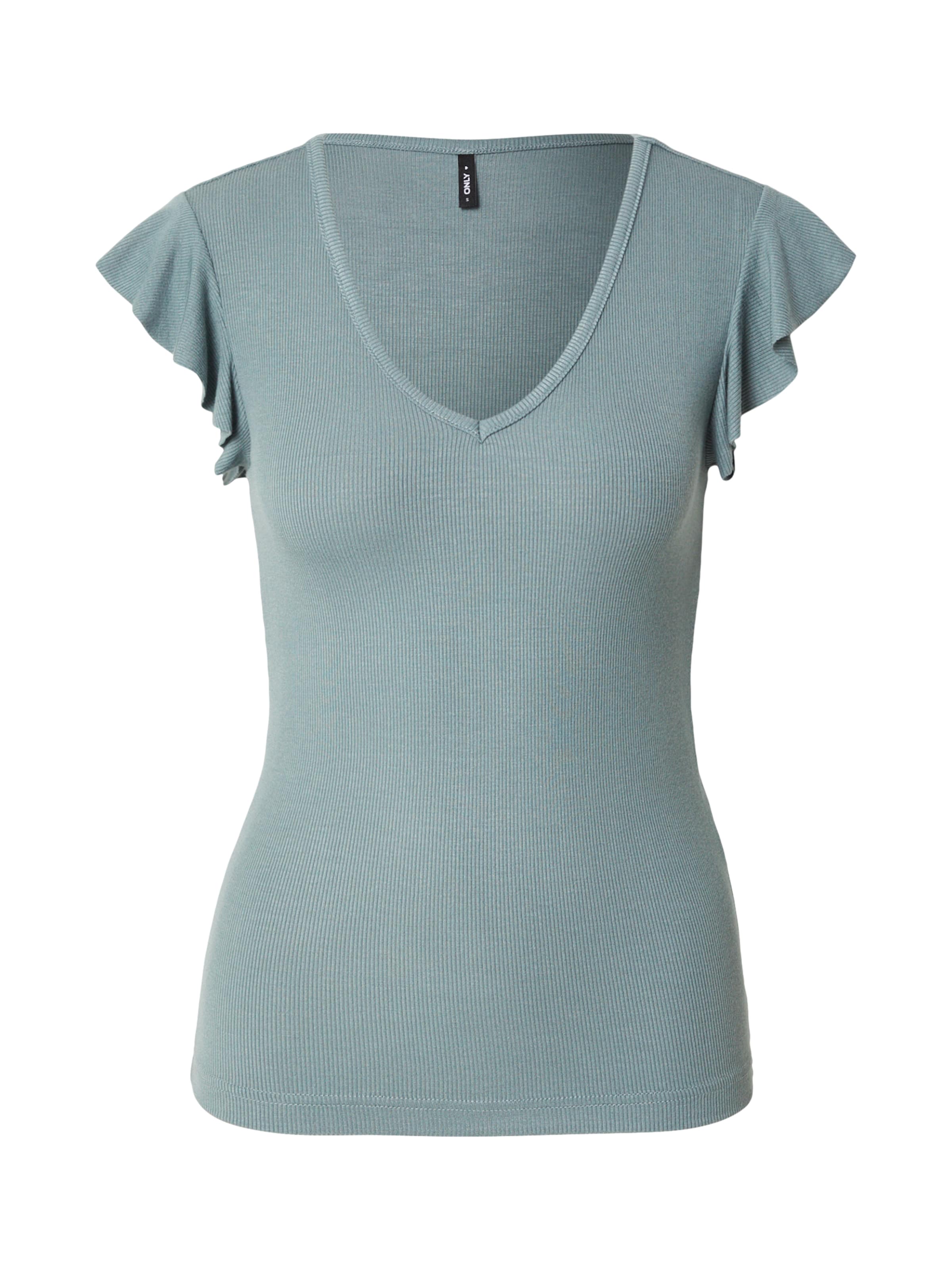 ONLY Футболка 'ONLBELIA' в Синий: спереди