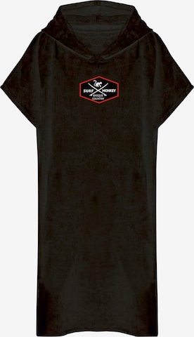 Surf Monkey - Toalla en negro: frente