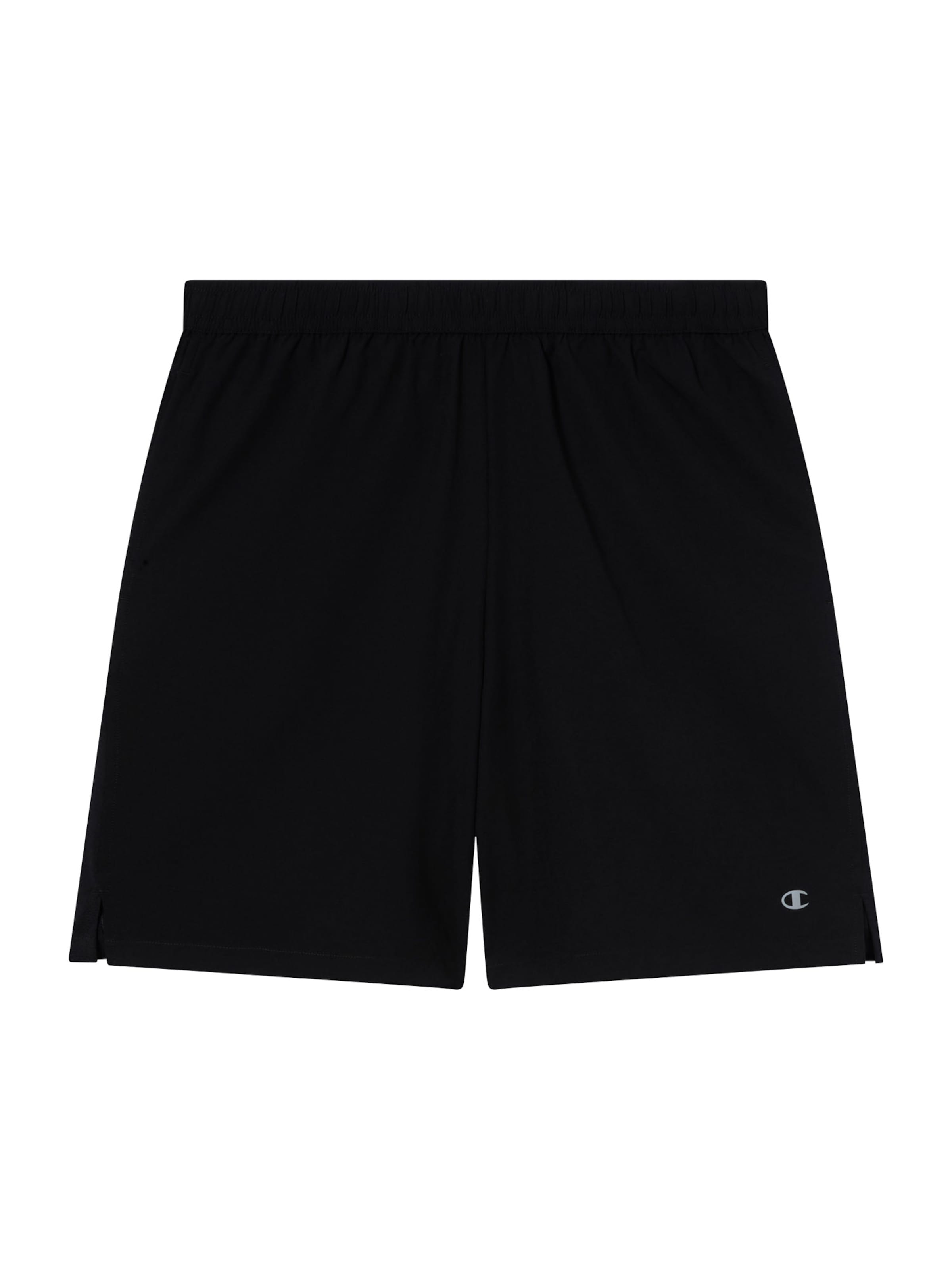 Champion Authentic Athletic Apparel Regular Urheiluhousut värissä musta: etupuoli