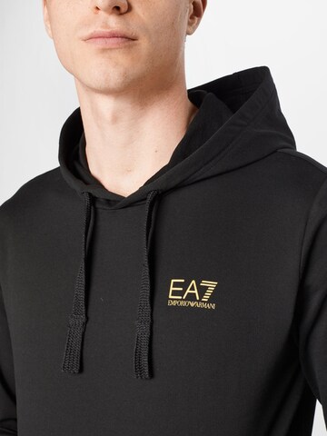 EA7 Emporio Armani Sweatshirt in Schwarz