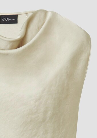 s.Oliver BLACK LABEL Bluse in Beige