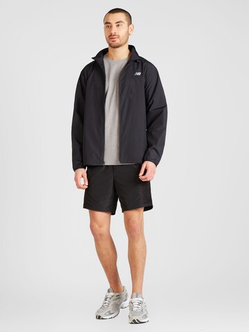 new balance Funkčné tričko 'Essentials' - Sivá