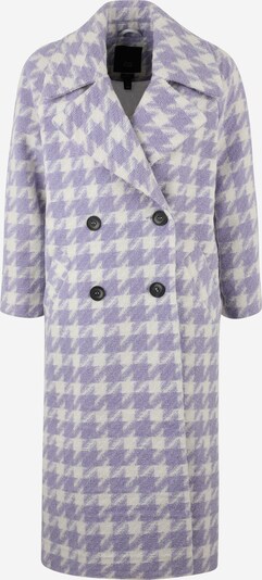 River Island Petite Manteau mi-saison en violet / blanc, Vue avec produit