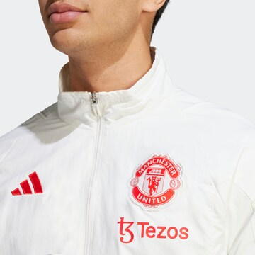 Giacca sportiva 'Manchester United' di ADIDAS PERFORMANCE in bianco