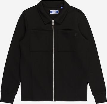 Jack & Jones Junior Sweatjacka 'BLAPHIL' i svart: framsida