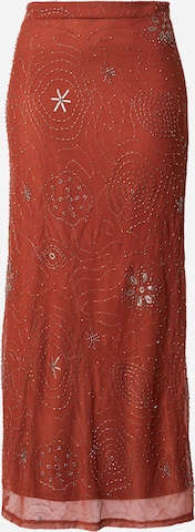 ruda VERO MODA Sijonas 'VMCara': priekis