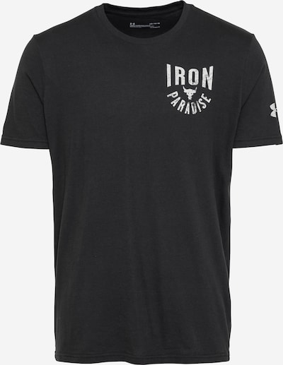 Tricou funcțional UNDER ARMOUR pe negru / alb, Vizualizare produs
