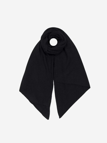 Brise Schal 'Lydia' in Schwarz: Vorderseite