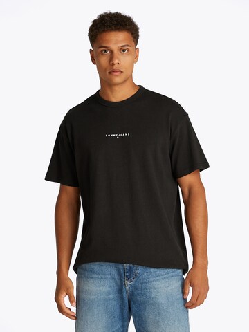 Maglietta di Tommy Jeans in nero: frontale